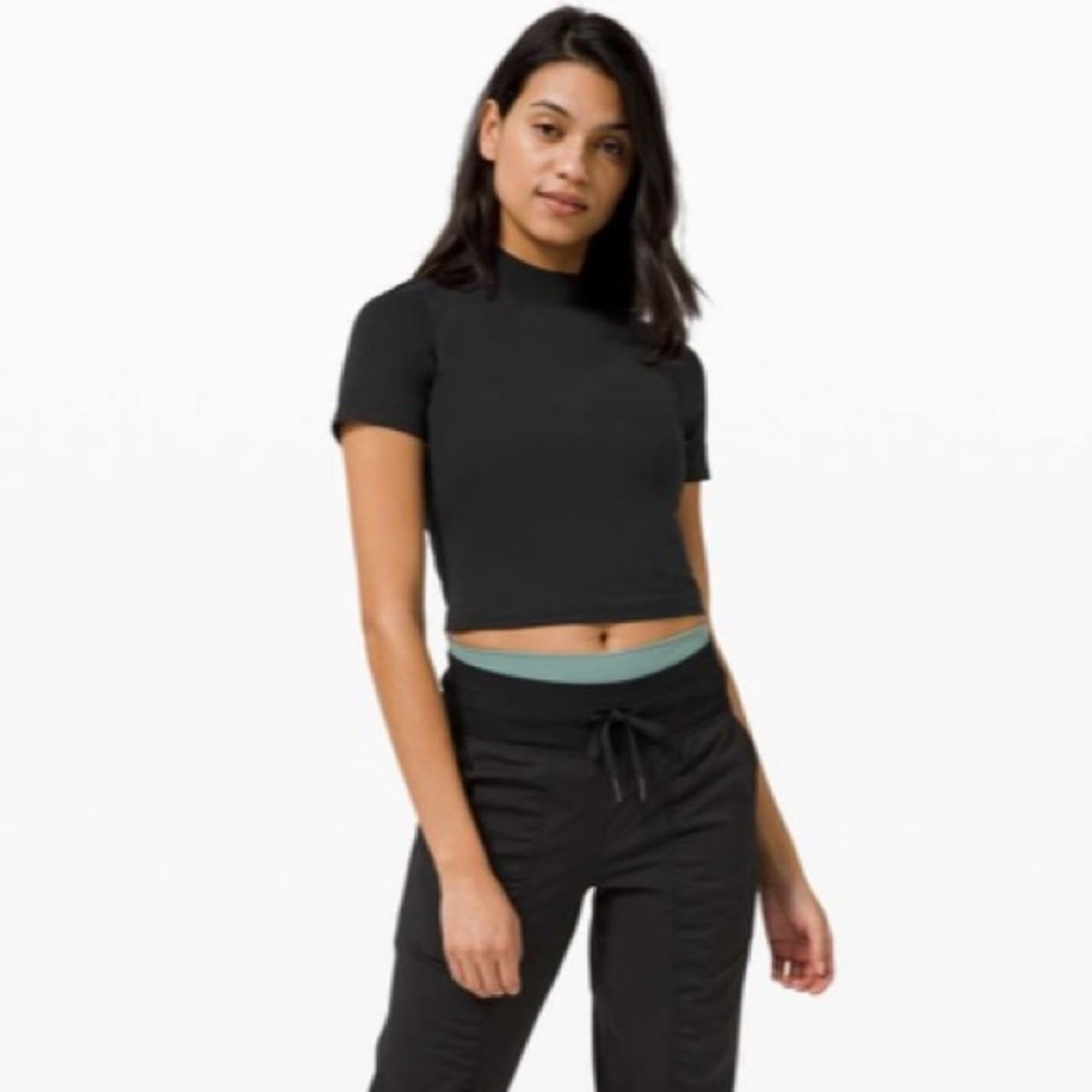 Lululemon Kitsilano Mock Neck Tee